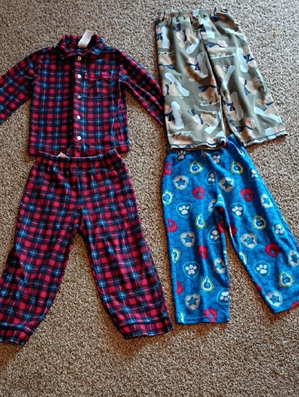Boys Fleece Jammies